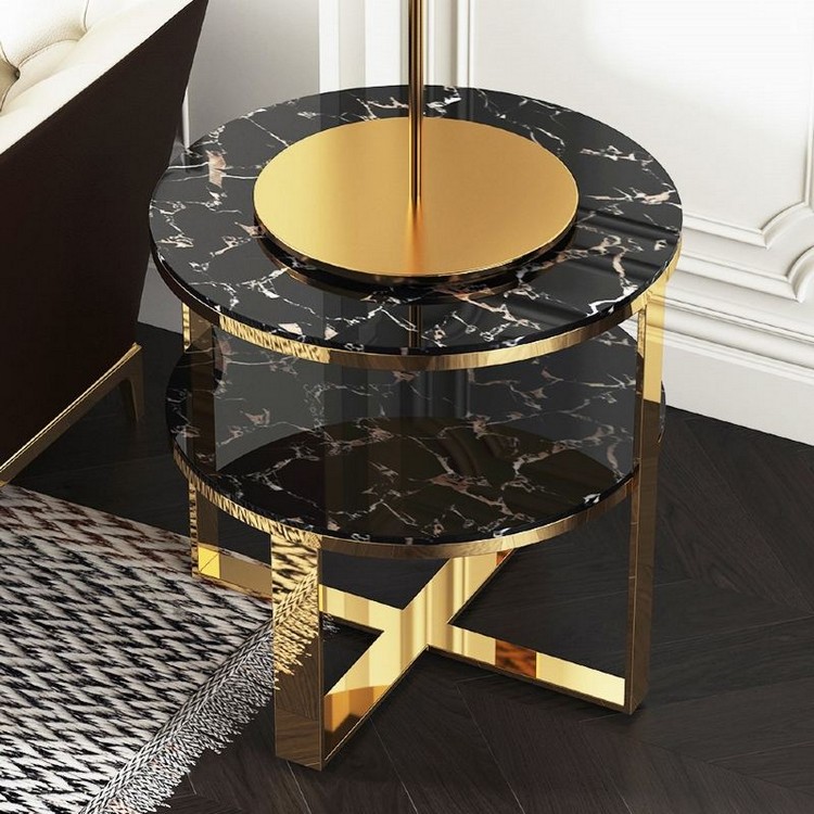TOP 101 Bàn Tab Sofa inox mạ vàng "thời thượng" nhất 80 ban tab inox ma pvd tai ha noi 17