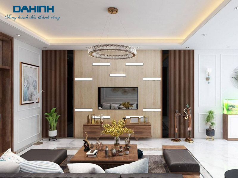 Tuyển tập 45 mẫu vách trang trí phòng khách đẹp nhất 162 vach trang tri 118