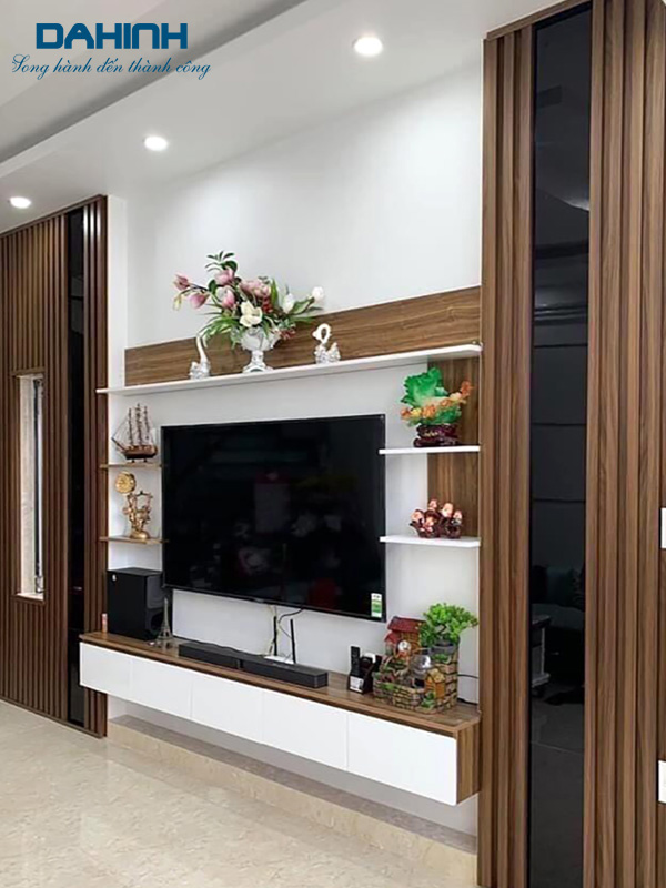 Tuyển tập 45 mẫu vách trang trí phòng khách đẹp nhất 161 vach trang tri 124