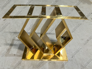 bàn inox hình chữ nhật