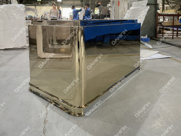 Bàn inox chữ nhật