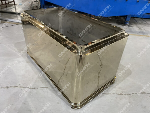 Bàn inox chữ nhật