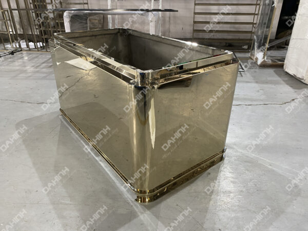 Bàn inox chữ nhật