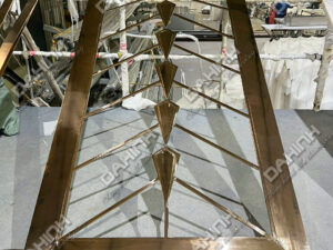 cửa kính khung inox