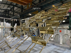 Giá để rượu vang inox 11 giá để rượu