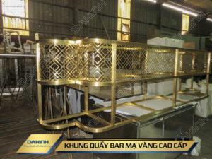 quầy bar inox