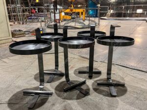 Bàn trà hiện đại kiểu dáng khay tròn 13 bàn trà hiện đại