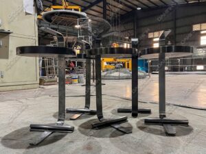 Bàn trà hiện đại kiểu dáng khay tròn 14 bàn trà hiện đại