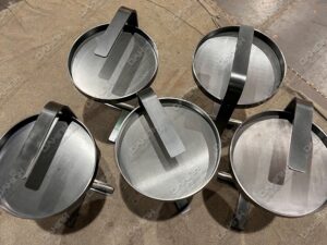 Bàn trà hiện đại kiểu dáng khay tròn 16 bàn trà hiện đại