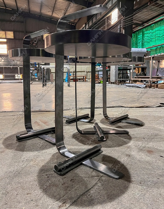 Bàn trà hiện đại kiểu dáng khay tròn 21 bàn trà hiện đại