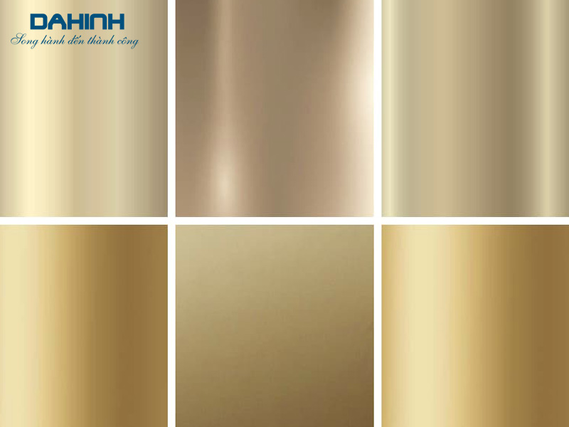 Inox màu trang trí là gì? Inox màu hồng, inox gương đen, inox màu trà 59 inox mau 10