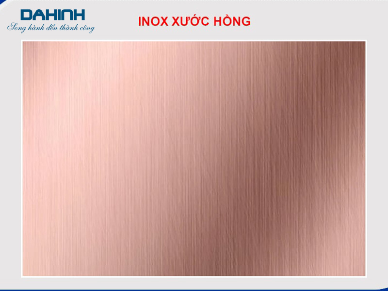 Inox màu trang trí là gì? Inox màu hồng, inox gương đen, inox màu trà 43 inox mau 13