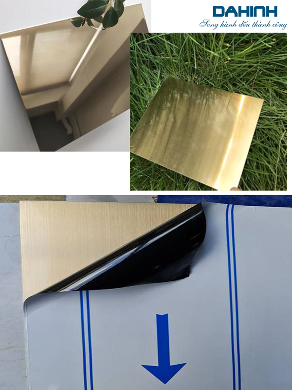 Inox màu trang trí là gì? Inox màu hồng, inox gương đen, inox màu trà 48 inox mau 9