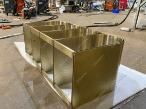 Mẫu chân tủ lavabo inox mạ vàng 10 lavabo inox