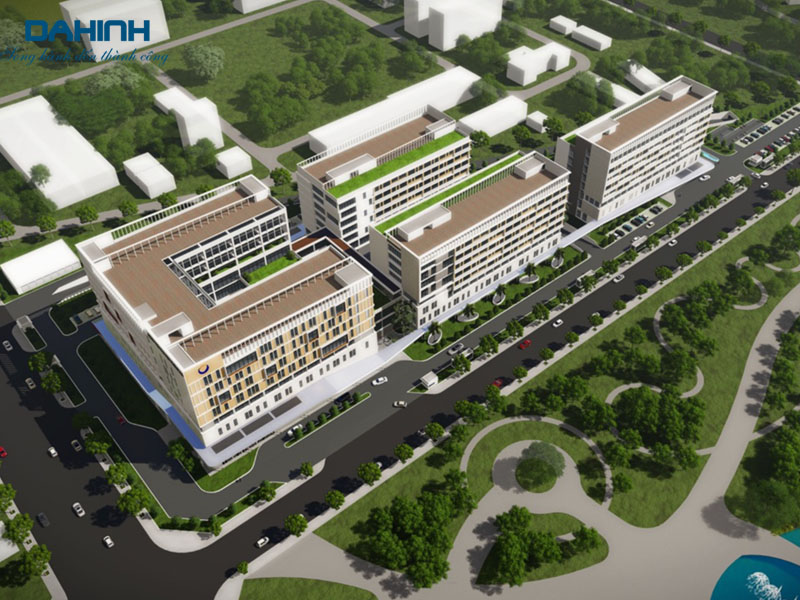 Đa Hình gia công tấm ốp cổng chào bệnh viện Đại Học Phenikaa 15 benh vien dai hoc phenikaa 5